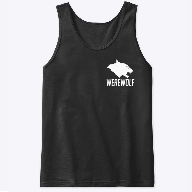 Werewolf Classic White Logo Tank