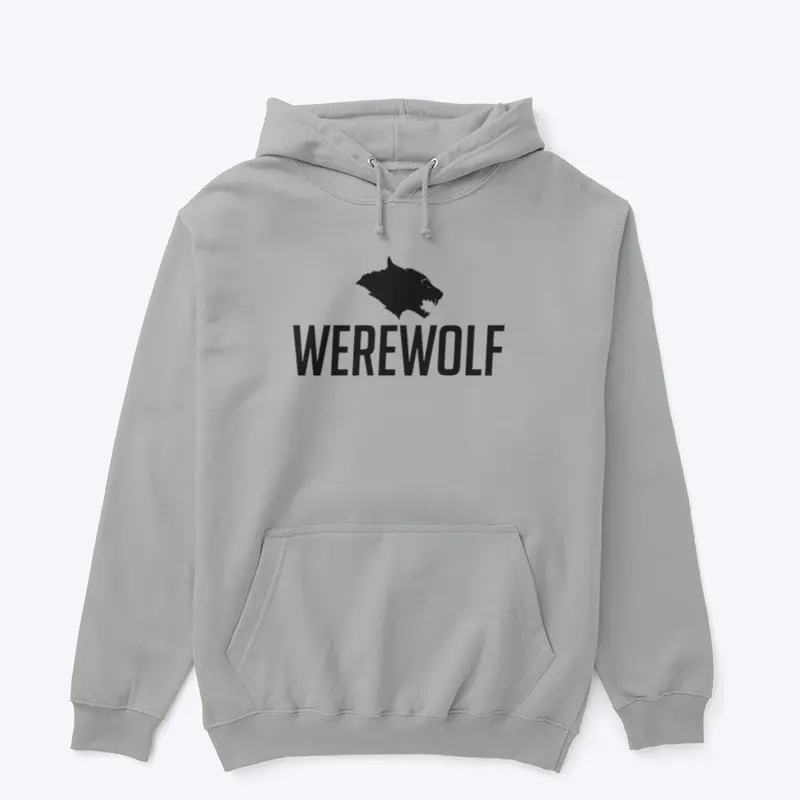 Werewolf Dark Center Logo Hoodie