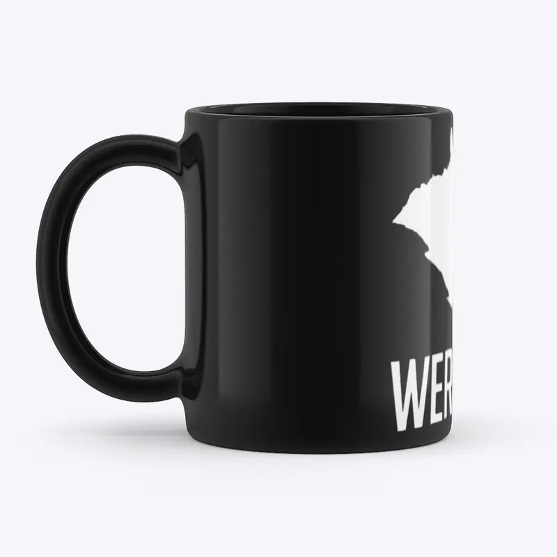 Werewolf Classic Logo Black Mug