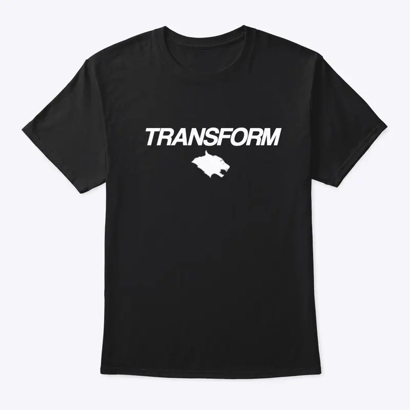 Transform White Logo T Shirt