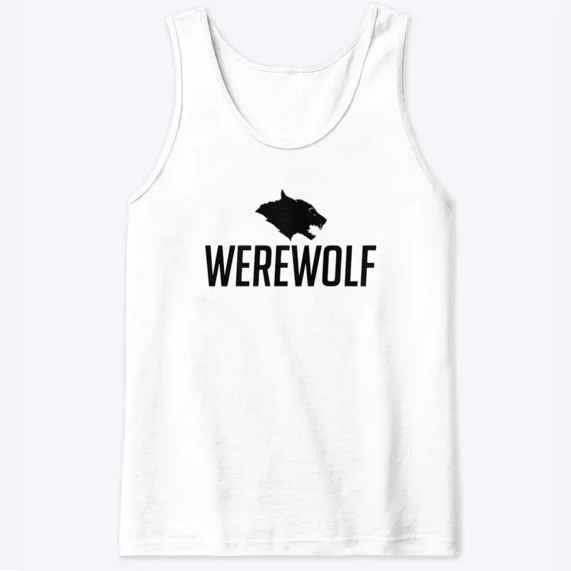 Werewolf Big Letter Tank