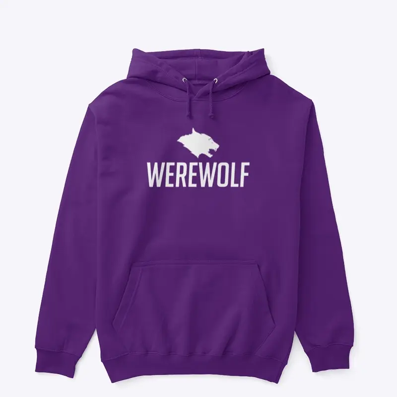 Werewolf Center Logo Hoodie