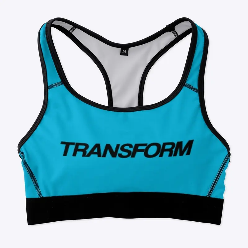 Werewolf Transform Dark Logo Sports Bra